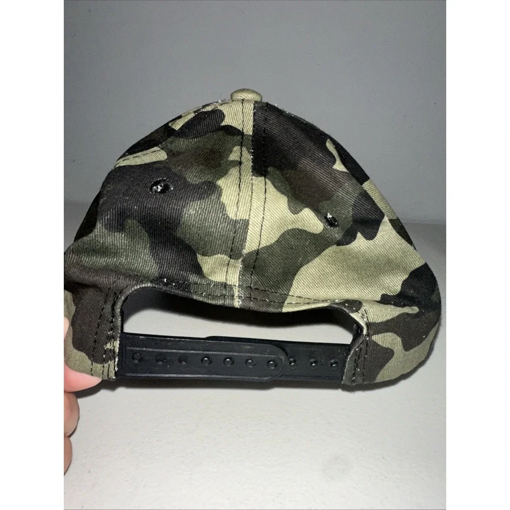 True Religion Snap Back Hat‎ Camouflage 100% Cotton
